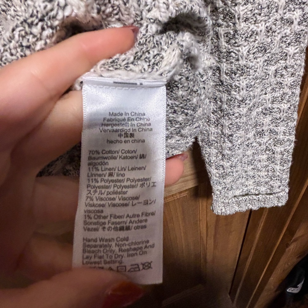 J. Crew Women's Black and White Cardigan - Picture 5 of 5